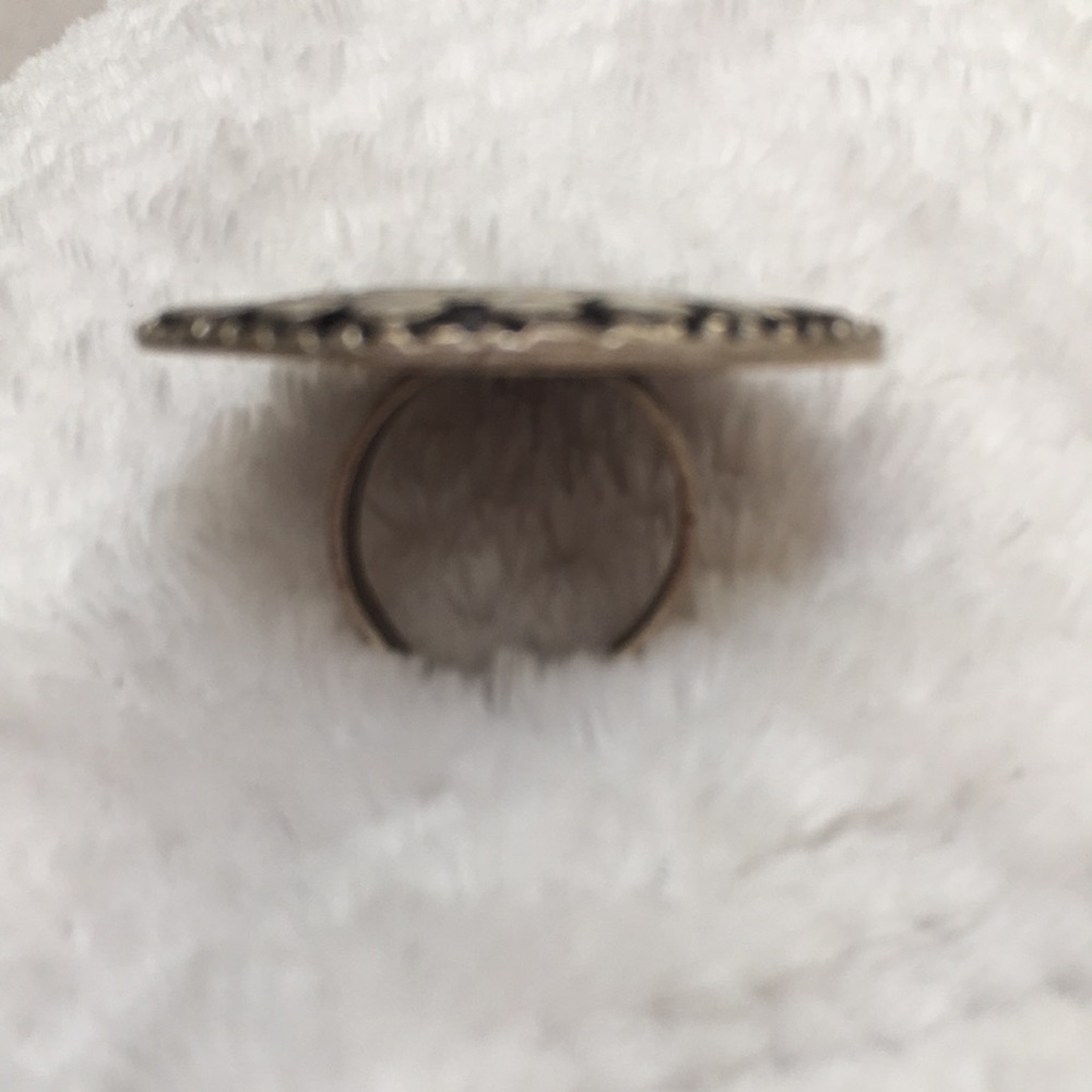 Sterling Silver Native American Circle Ring - image 7